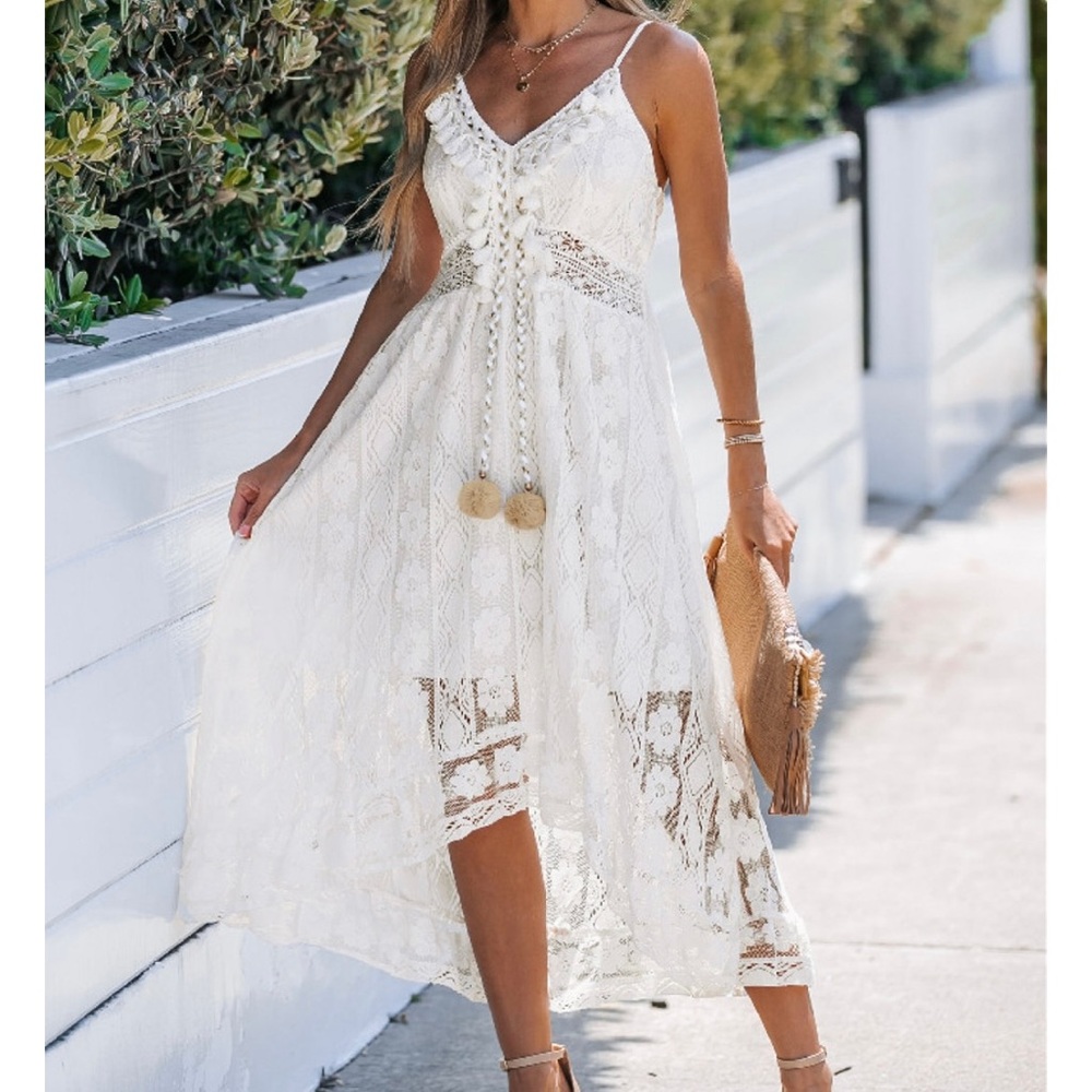 Lace Beach Dress